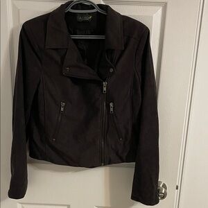 Astr faux Suede motto Jacket Large
